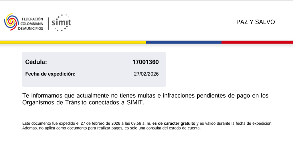 Cómo Obtener el Paz y Salvo del SIMIT Paso a Paso 4 image 15
